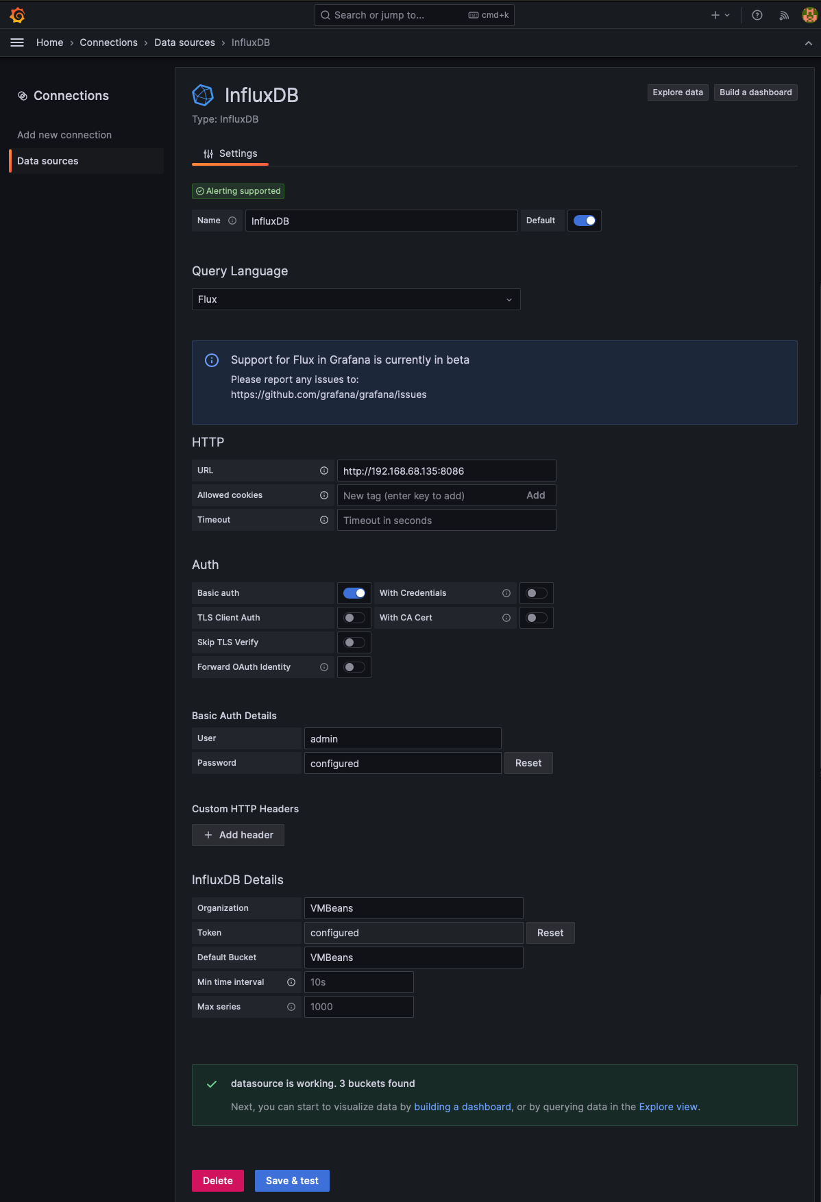 Monitorando VMware vSphere com TIG Stack em Docker com Raspberry Pi