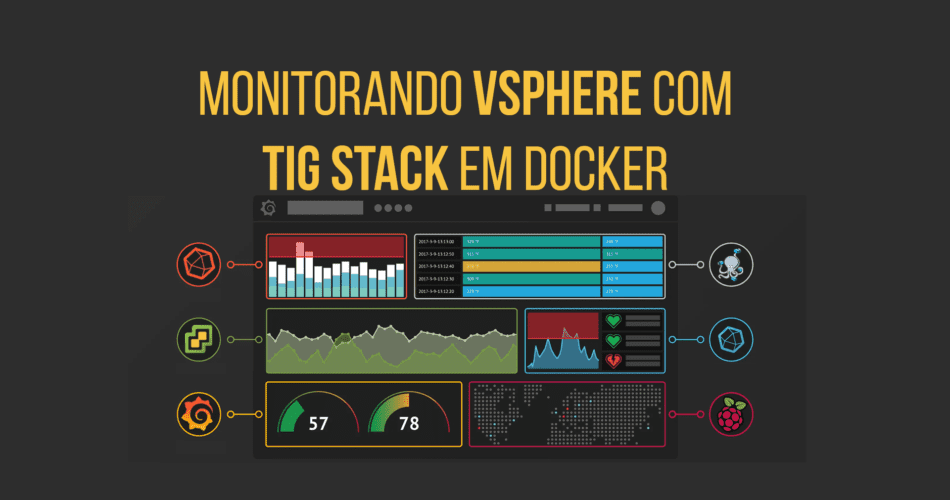 Monitorando VMware vSphere com TIG Stack em Docker com Raspberry Pi