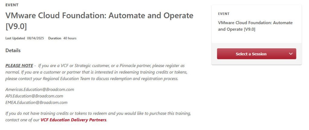 VMware Cloud Foundation 9