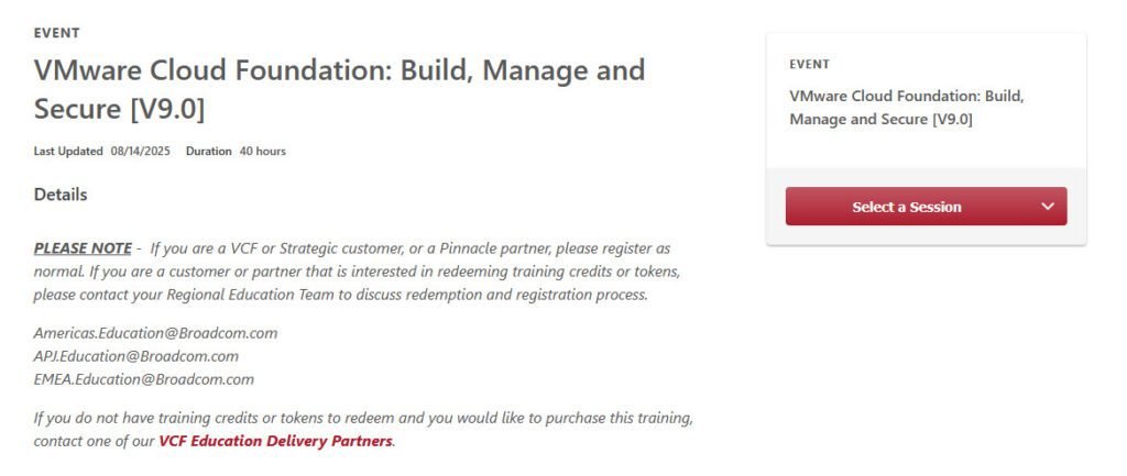 VMware Cloud Foundation 9